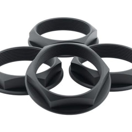 fifteen52 Super Touring (Chicane/Podium) Hex Nut Set of Four - Anodized Black 52-ST-NUT-BLACK-SET