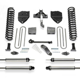 Fabtech 17-21 Ford F250/F350 4WD Diesel 4in Basic Sys w/Dlss Shks K2214DL
