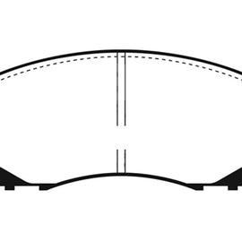 EBC for 2018+ Subaru Crosstrek Yellowstuff Front Brake Pads DP42330R