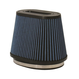 Injen AMSOIL Ea Nanofiber Dry Air Filter - 8 1/2 Oval Filter 9 1/2 Base / 6 1/4 Tall / 8 Top X-1023-BB