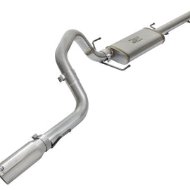 aFe MACH Force Xp 3in SS Cat-Back Single Rear Exit Exhaust w/Polished Tips 07-14 Toyota FJ Cruiser 49-46028-P