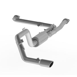 MBRP 3" Single AL Cat-Back Exhaust Side Exit for Nissan Titan XD 5.6L 2016-2018 S5408AL