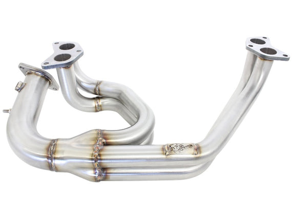 aFe Power Twisted Steel Long Tube Header 02-19 Subaru Impreza WRX/STI/Legacy (Unequal Length) 48-36803