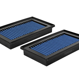aFe MagnumFLOW OE Replacement Air Filter w/ Pro 5R Media (Pair) 14-19 Infiniti Q50 V6-3.5L/3.7L 30-10273-MA