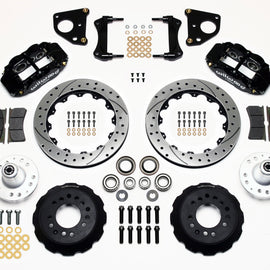 Wilwood Narrow Superlite 6R Front Hub Kit 12.88in Drilled 62-72 CDP B & E Body-Drum 140-10815-D