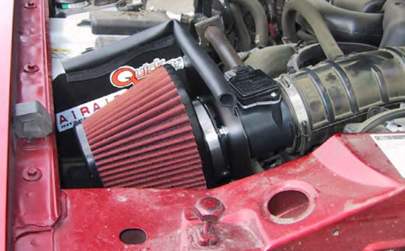 Airaid 01-03 Ford Ranger/Sport Trac 4.0L SOHC CAD Intake System w/o Tube (Dry / Red Media) 401-121