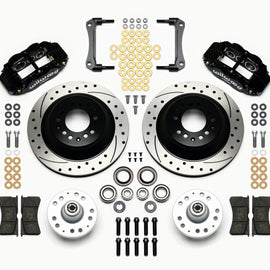 Wilwood Narrow Superlite 6R Front Hub & 1PC Rtr Kit 12.88in Drilled 79-81 Camaro 140-12280-D