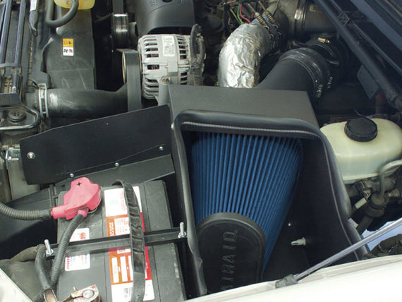 Airaid 99-03 Ford F-250/350 7.3L Power Stroke CAD Intake System w/o Tube (Dry / Blue Media) 403-246