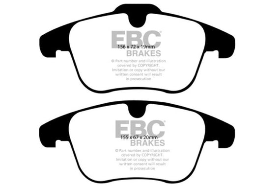 EBC 2007-2012 Land Rover LR2 3.2L Bluestuff Front Brake Pads DP51932NDX