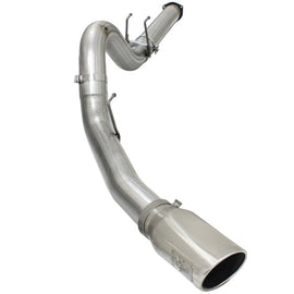 aFe Power 5" DPF Back SS Exhaust Polish Tip for '15 Ford Super Duty 6.7L Diesel 49-43064-P
