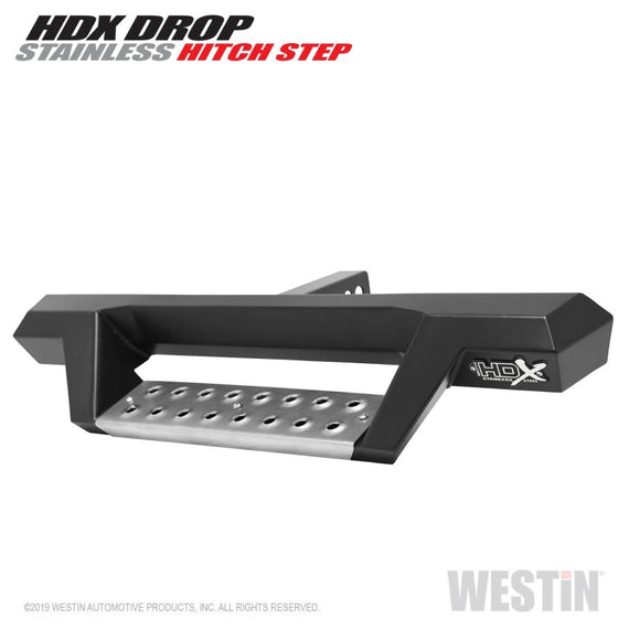 Westin HDX Stainless Drop Hitch Step 34in Step 2in Receiver - Textured Black 56-100152