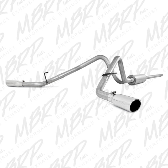 MBRP DUAL SPLIT SIDE EXHAUST 2004-2008 FORD F150 4.6L 5.4L ALUMINIZED S5204AL S5204AL