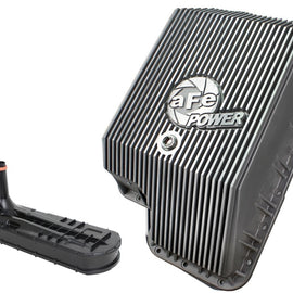aFe Transmission Pan (Raw); Ford Diesel Trucks 03-10 V8-6.0/6.4L (td) 46-70120-1