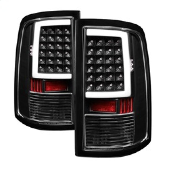 xTune 09-18 Dodge Ram 1500 (Incandescent Model) LED Tail Lights - Blk (ALT-ON-DR09-LBLED-BK) 5082206