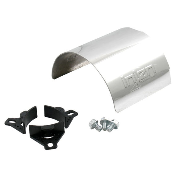 Injen Aluminum Air Filter Heat Shield Universal Fits 3.50 Polished HS3500P