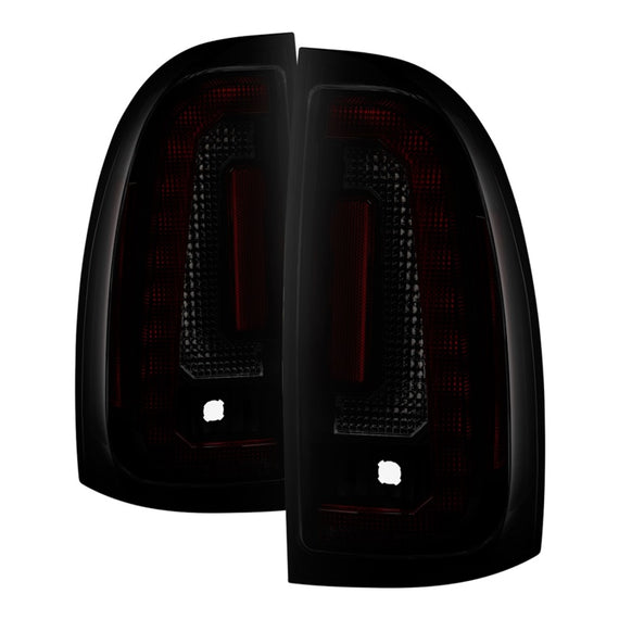 Spyder 05-15 Toyota Tacoma LED Tail Lights (Not Compatible w/OEM LEDS) - Smoke ALT-YD-TT05V2-LB-BSM 5085474