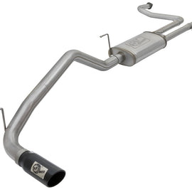 Afe 49-46125-B MACH Force-Xp 2-1/2"-3-1/2" 409 Steel Cat-Back Exhaust for Titan 49-46125-B