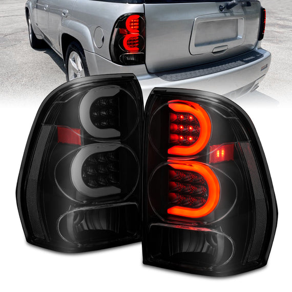 Anzo USA 311372 Tail Light Assembly Fits 02-09 Trailblazer 311372