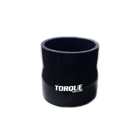 Torque Solution Transition Silicone Coupler: 2.75 inch to 3 inch Black Universal TS-CPLR-T2753BK