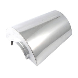 Spectre Air Filter Heat Shield (Tall) 4in. - Polished Aluminum 9730