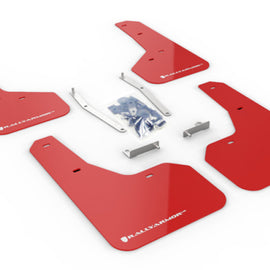 Rally Armor 19-21 Subaru Forester Red UR Mud Flap w/ White Logo MF52-UR-RD/WH