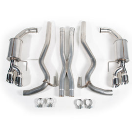 2018-2021 Mustang Coupe GT 5.0L Roush 422093 Cat Back Exhaust System with X Pipe 422093