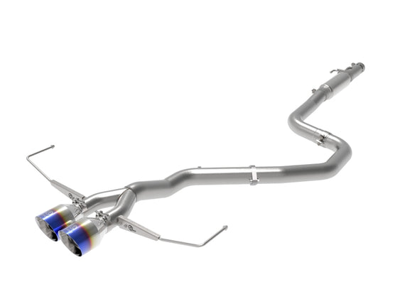 AFE Filters 49-37011-L Takeda Cat-Back Exhaust System Fits 19-20 Veloster 49-37011-L