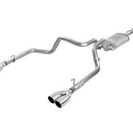 aFe Vulcan Series 3in-2-1/2in 304 SS Cat-Back 2019 GM Silverado 1500 V8-5.3L w/ Polished Tips 49-34104-P