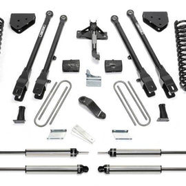 Fabtech 08-15 Ford F250/F350 4WD 4in 4Link Sys w/Coils & Dlss Shks K2212DL