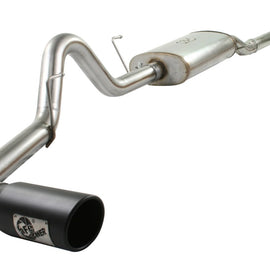 aFe MACHForce XP 3in 409SS Cat Back Exhaust w/ Black Tips for  09-10 Ford F-150 V8 4.6L/5.4L 49-43015-B