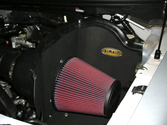 Airaid 04-07 Ford F-150 4.6L / 05-07 F-150 4.2L V6 CAD Intake System w/o Tube (Dry / Red Media) 401-141-1