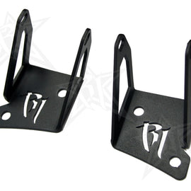 Rigid Industries Front A-Pillar Mounting Brackets For '07-'18 Jeep Wrangler JK 40331