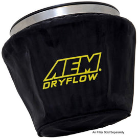 AEM Air Filter Wrap Black 7.5in Length x 5in Width x 5in Height Jan-02