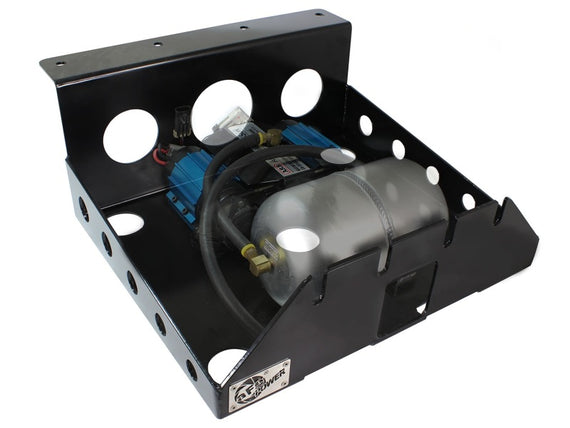 aFe Power Cover Glide Guard On Board Compressor Mount 07-14 Jeep Wrangler JK V6 3.6L-3.8L 46-79001