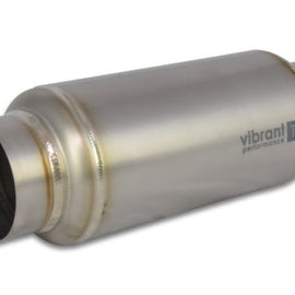 Vibrant Titanium Resonator 3in. Inlet / 3in. Outlet x 12in. Long 17530