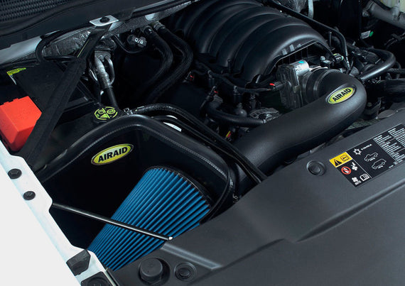Airaid 2014 GM 1500 Pickup/ 6.2L MXP Intake System w/ Tube (Dry / Blue Media) 203-111