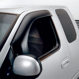 AVS 07-18 Toyota Tundra Standard Cab Aerovisor Front Outside Mount Window Deflector 2pc - Smoke 95433
