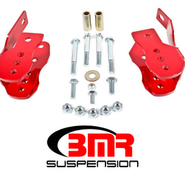 For Ford Mustang 05-14 BMR Suspension Bolt-On Control Arm Relocation Brackets CAB005R