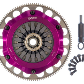 Exedy 2004-2014 Subaru Impreza WRX STI H4 Hyper Compe-D Twin Cerametallic Clutch Sprung Center Disc FM022SDL