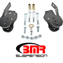 For Ford Mustang 05-14 BMR Suspension Bolt-On Control Arm Relocation Brackets CAB005H