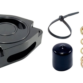 Torque Solution Blow Off BOV Sound Plate (Black) 14+ for Kia Forte Koup Turbo TS-SP2-KFBK