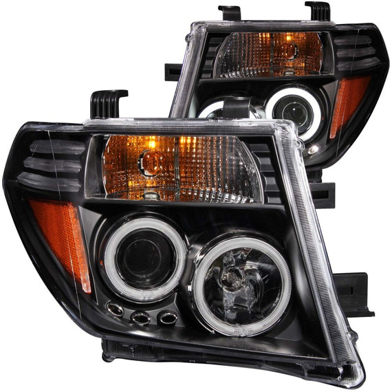 Anzo 111111 Black Clear Front Projector Headlight for Nissan Frontier/Pathfinder 111111