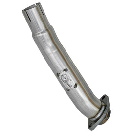 aFe Twisted Steel 2in Stainless Steel Loop Delete Down-Pipe 2018+ Jeep Wrangler (JL) V6 3.6L 48-48024