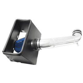 Spectre 03-08 Dodge RAM 1500/2500 V8-4.7/5.7L F/I Air Intake Kit - Clear Anodized w/Blue Filter 9932B