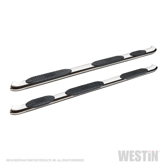 Westin 2019 Ram 1500 Crew Cab PRO TRAXX 5 W2W Oval Nerf Step Bars - Stainless Steel 21-534700