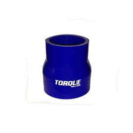 Torque Solution Transition Silicone Coupler: 2 inch to 2.5 inch Blue Universal TS-CPLR-T225BL
