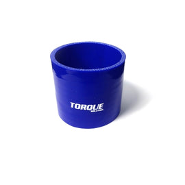 Torque Solution Straight Silicone Coupler: 2in Blue Universal TS-CPLR-S2BL