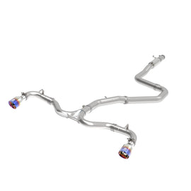 aFe Takeda 304SS Cat-Back Exhaust w/Blue Flame Tips 2018 Hyundai Elantra GT Sport I4 1.6L (t) 49-37003-1L