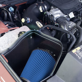 Airaid 11-12 GM 2500/3500 Duramax 6.6L Diesel MXP Intake System w/ Tube (Dry / Blue Media) 203-281
