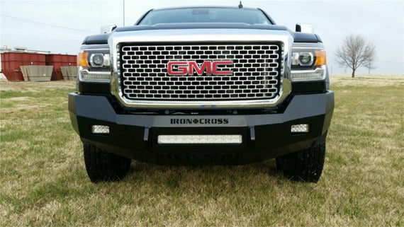 Iron Cross 04-08 Ford F-150 Low Profile Front Bumper - Gloss Black 40-415-04